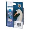 Картридж струйный Epson T0812 C13T11124A10 голубой (11.1мл) для Epson R270/290/RX590