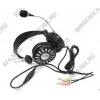 Наушники с микрофоном Kreolz HS304 (шнур 2.1м, с регулятором громкости)
