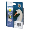 Картридж струйный Epson T0814 C13T11144A10 желтый (11.1мл) для Epson R270/290/RX590