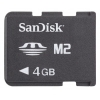 Флеш карта Memory Stick Micro (M2) 4Gb SanDisk (SDMSM2-004G-E11M)