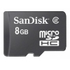 Флеш карта microSDHC 8Gb  + adapter SanDisk (SDSDQB-8192-E11)