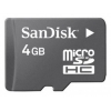 Флеш карта microSDHC 4Gb  SanDisk (SDSDQ-004G-E11M)