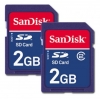 Флеш карта SD 2Gb 2-pack SanDisk (SDSDB2-2048-E11)