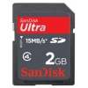 Флеш карта SD 2Gb Ultra II SanDisk (SDSDH-002G-E11)