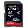 Флеш карта SDHC 32Gb  Ultra II SanDisk (SDSDH-032G-E11)