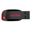 Флеш Диск Sandisk 4Gb Cruzer Blade SDCZ50-004G-B35 USB2.0 черный/красный (мин.кол.5)