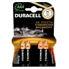 Батарея Duracell Basic LR03-4BL AAA (4шт) (мин.кол.10)