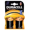 Батарея Duracell Basic LR20-2BL D (2шт) (мин.кол.10)