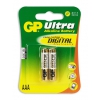 Батарея GP Ultra Alkaline 24AU LR03 AAA (2шт) (GP 24AU-CR2 ULTRA) (мин.кол.10)