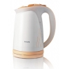 Чайник электрический Philips HD4681/55 1.7л. 2400Вт белый/оранжевый (корпус: пластик)