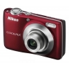 Фотоаппарат Nikon CoolPix L22 красный 12Mp 3.6x 19Mb/SD/SDHC 3" LCD (VMA572E6)