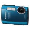 Фотоаппарат Olympus µ-3000 голубой 12Mpix 3.6x 2.7" HD Movie 1Gb/SD/SDHC водонипроницаемая 3м (N3611592)