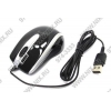 A4-Tech Glaser Mouse <X6-73MD-Black(2)> (RTL) USB  4btn+Roll, уменьшенная