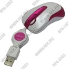 A4-Tech Glaser Mouse <X6-60MD-Pink(6)> (RTL) USB 4btn+Roll уменьшенная