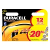Батарея Duracell Basic LR6-12BL AA (12шт) (мин.кол.12)