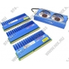 Kingston HyperX <KHX2000C9AD3T1FK3/6GX> DDR-III DIMM 6Gb KIT 3*2Gb <PC3-16000> CL9 + Fan