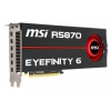 Видеокарта MSI PCI-E ATI R5870 Eyefinity 6 R5870 2G 256bit DDR5 850/4800 Mini DisplayPort * 6 RTL
