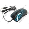 A4-Tech Glaser Mouse <X6-55D-Green Dot(3)> (RTL)  USB 6btn+Roll