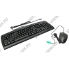 A4-Tech Smooth Desktop <KB-72620D> (Кл-ра М/Мед, PS/2 +Мышь, 4кн,Roll, PS/2)
