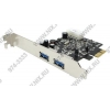 STLab U-511 (RTL) PCI-Ex1, USB3.0,  2 port-ext