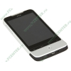 Коммуникатор HTC "Legend A6363" (600МГц, ROM 512МБ, RAM 384МБ, microSD, BT, GSM, GPS, EDGE, GPRS, WiFi, 3.2", 5.0Мп, Android 2.1), серебр.-черный 