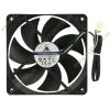 Вентилятор GlacialTech "SilentBlade II GT12025-LWD0A" d120мм, 700-1400об./мин. (питание от мат.платы) (ret)