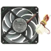 Вентилятор Scythe "Gentle Typhoon D1225C12B3AP-13" d120мм, 1150об./мин. (питание от мат.платы и разъёма питания ATA HDD) (ret)