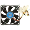 Вентилятор Scythe "S-Flex SFF80C" d80мм, 2000об./мин. (питание от мат.платы и разъёма питания ATA HDD) (ret)