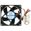Вентилятор Scythe "Kama Flow 2 SP0825FDB12M" d80мм, 2200об./мин. (питание от мат.платы и разъёма питания ATA HDD) (ret)