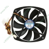 Вентилятор Scythe "Slip Stream 140 SM1425SL12M" d140мм, 120мм, 1200об./мин. (питание от мат.платы и разъёма питания ATA HDD) (ret)