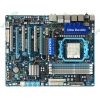 Мат. плата SocketAM3 GIGABYTE "GA-790FXTA-UD5" (AMD 790FX, 4xDDR3, U133, SATA II-RAID, SATA III-RAID, 3xPCI-E, SB, 2x1Гбит LAN, IEEE1394a, USB2.0, USB3.0, ATX) (ret)