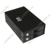 Контейнер Agestar "S2B3A" для 2x3.5" SATA HDD, 1 вент, алюминиевый, черный (USB2.0, e-SATA) 