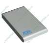 Контейнер Agestar "SUB2A3" для 2.5" SATA HDD, алюминиевый, серебр. (USB2.0) 