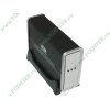 Контейнер Agestar "SUB3AHT" для 3.5" SATA HDD, 1вент., ЖК, алюминиевый, черный (USB2.0) 