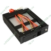 Съемный контейнер Agestar "SSMRPA" для 3.5" SATA HDD, замок, 1вент., алюминиевый, черный (SATA) 