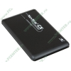 Контейнер Vantec "NST-200SU-BK" для 2.5" SATA HDD, алюминиевый, черный (USB2.0, e-SATA) 