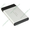 Контейнер VIPowER "VPA2-25018-S-E" для 2.5" SATA HDD, алюминиевый, серебр. (USB2.0) 