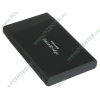 Контейнер VIPowER "VPA2-25118IL-0-E" для 2.5" SATA HDD, алюминиевый, черный (USB2.0, e-SATA) 