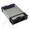 Съемный контейнер VIPowER "VPA-5010LS2FB" для 3.5" SATA HDD, 2вент., алюминиевый, черный (SATA) 