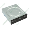 Привод DVD±RW 24x8x16xDVD/48x32x48xCD ASUS "DRW-24B1LT/B+W", черный (SATA) + белая панель (ret)