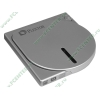 Привод DVD±RW 8xW/8xRW/8xR/24xW/24xRW/24xR Plextor "PX-608CU", внешн., серебр. (USB2.0) (ret)
