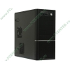 Корпус Miditower Ascot "6XR8-F Silent Pro", ATX, черный (520Вт) 