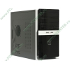 Корпус Minitower Foxconn "TLM-141", mATX, черно-серебр. (FSP 400Вт) 
