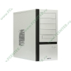 Корпус Miditower IKONIK "Python A10" IC-P1DSC-P000, ATX, серебр. (400Вт) 