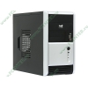 Корпус Minitower IN-WIN "EMR-006T2", mATX, черно-серебр. (450Вт) 