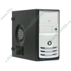 Корпус Minitower IN-WIN "IW-Z589T2", mATX, черно-серебр. (400Вт) 
