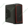 Корпус Miditower Thermaltake "Element S" VK60001W2Z-D, ATX, черный (без БП) 