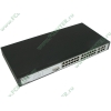 Коммутатор 1U 19" RM D-Link "DES-3028" 24 порта 100Мбит/сек. + 4 порта 1Гбит/сек., управляемый 