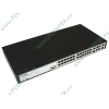 Коммутатор 1U 19" RM D-Link "DES-3028G" 24 порта 100Мбит/сек. + 4 порта 1Гбит/сек., управляемый 
