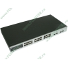 Коммутатор 1U 19" RM D-link "DES-3526" 24 порта 100Мбит/сек. + 2 порта 1Гбит/сек, управляемый 